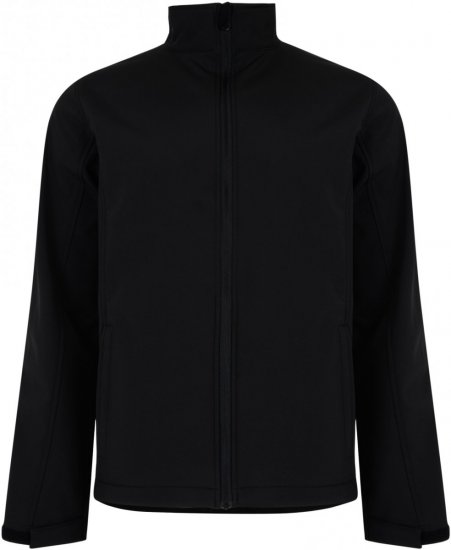 Kam Jeans 438 Soft-Shell Black - Chaquetas - Chaquetas Tallas Grandes 2XL-8XL