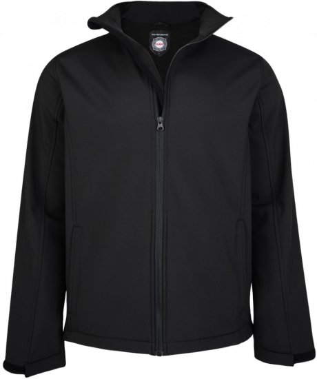 Kam Jeans 438 Soft-Shell Black - Chaquetas - Chaquetas Tallas Grandes 2XL-8XL