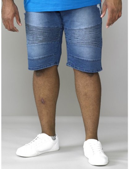 D555 Rodrigo Stretch Biker Style Shorts - Pantalones cortos - Pantalones cortos W40-W60