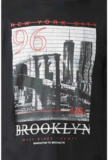 D555 Cain T-shirt Black - Camisetas - Camisetas - 2XL-14XL