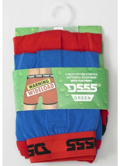 D555 Novelty Boxershorts 2-pack - Ropa interior - Ropa interior 2XL-8XL