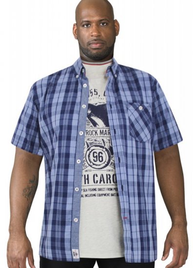D555 Genoa Short Sleeve Shirt & T-shirt Combo - Camisas - Camisas 2XL-10XL