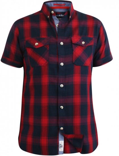 D555 Oliver Short Sleeve Shirt - Camisas - Camisas 2XL-10XL