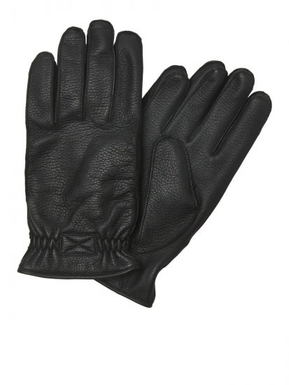 Jack & Jones Wayne Guantes de piel Negro - Guantes - 