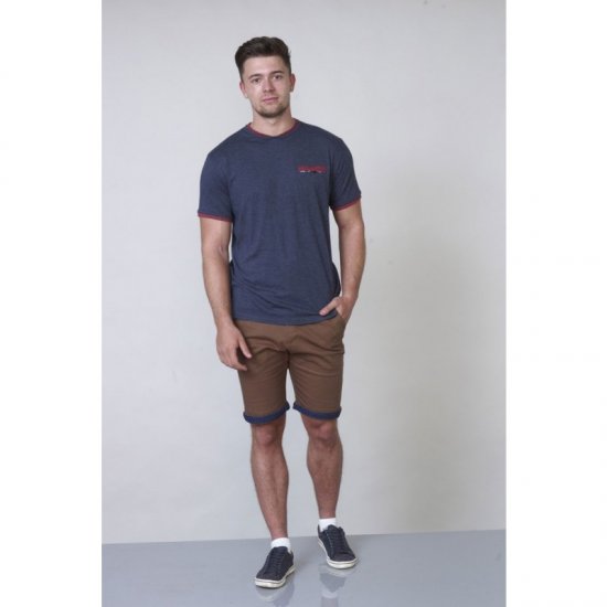 D555 Nelly T-shirt Denim Blue - Camisetas - Camisetas - 2XL-14XL