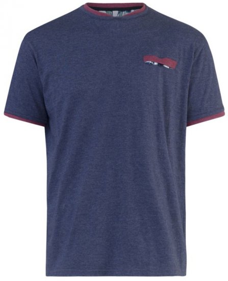 D555 Nelly T-shirt Denim Blue - Camisetas - Camisetas - 2XL-14XL