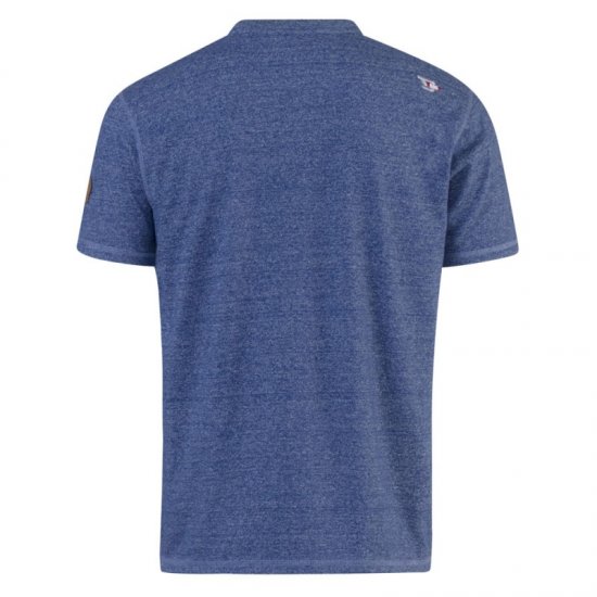 D555 Daniel Grandad T-shirt Denim - Camisetas - Camisetas - 2XL-14XL