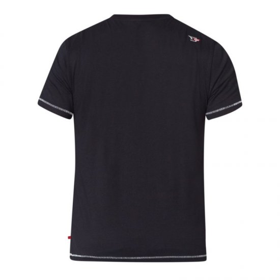 D555 Murray T-shirt Black - Camisetas - Camisetas - 2XL-14XL