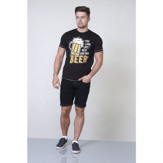 D555 Murray T-shirt Black - Camisetas - Camisetas - 2XL-14XL