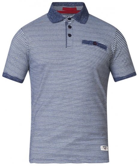 D555 Tyrone Polo Blue - Polos - Polos 2XL-8XL