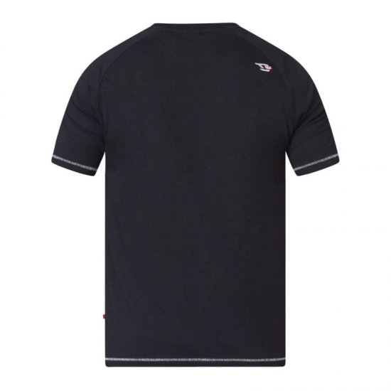 D555 Perry T-shirt Black - Camisetas - Camisetas - 2XL-14XL