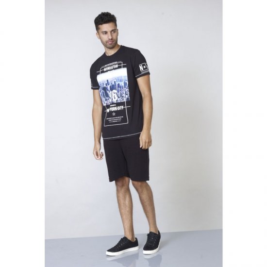 D555 Ethan T-shirt Black - Camisetas - Camisetas - 2XL-14XL