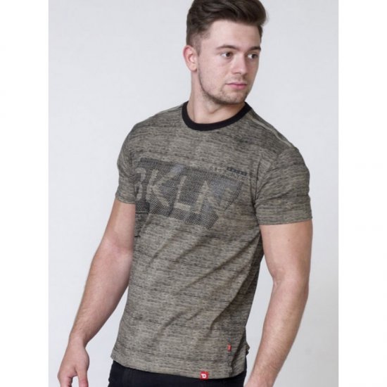 D555 NewYork Brooklyn T-shirt Khaki - Camisetas - Camisetas - 2XL-14XL