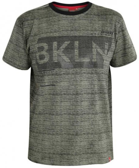 D555 NewYork Brooklyn T-shirt Khaki - Camisetas - Camisetas - 2XL-14XL