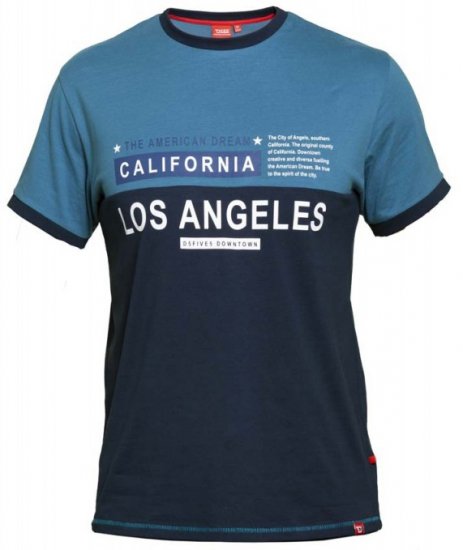 D555 Jackson T-shirt Teal - Camisetas - Camisetas - 2XL-14XL