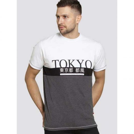 D555 Morris T-shirt Charcoal - Camisetas - Camisetas - 2XL-14XL