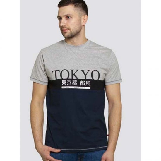D555 Morris T-shirt Navy - Camisetas - Camisetas - 2XL-14XL