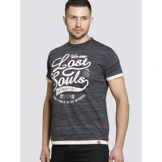 D555 Maiden T-shirt Black - Camisetas - Camisetas - 2XL-14XL