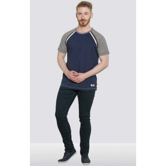 D555 Ashburn T-shirt Navy - Camisetas - Camisetas - 2XL-14XL