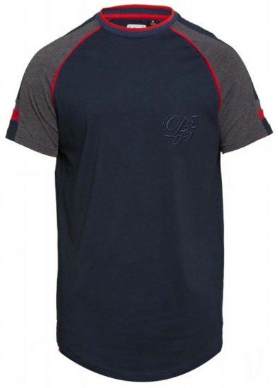 D555 Brendon T-shirt Navy - Camisetas - Camisetas - 2XL-14XL
