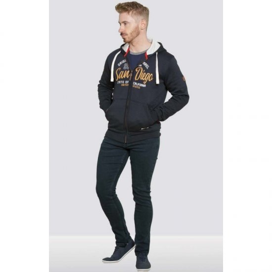 D555 Stockton Hoodie Navy - Sudaderas - Sudaderas 2XL-12XL