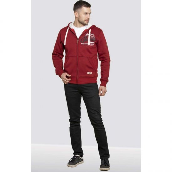 D555 Durham Hoodie Red - Sudaderas - Sudaderas 2XL-12XL