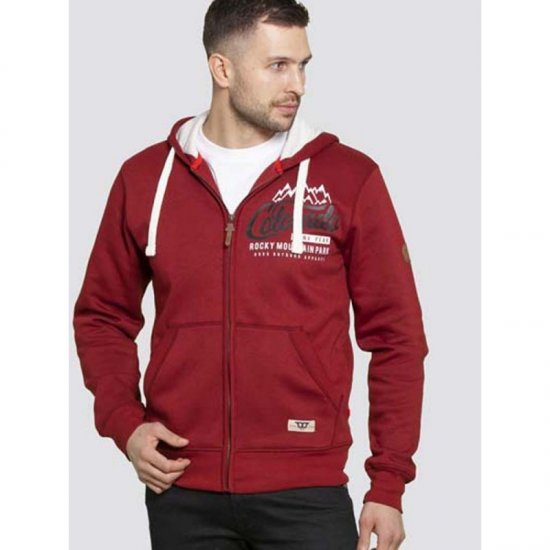 D555 Durham Hoodie Red - Sudaderas - Sudaderas 2XL-12XL