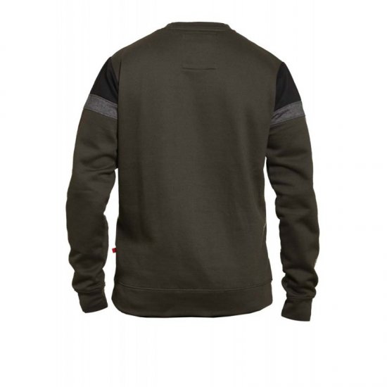D555 Clermont Sweatshirt Khaki - Sudaderas - Sudaderas 2XL-12XL