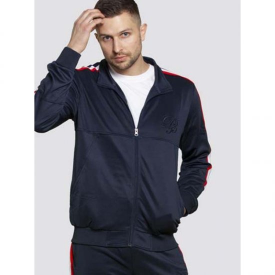 D555 Brookes Couture Zip Up Navy - Sudaderas - Sudaderas 2XL-12XL