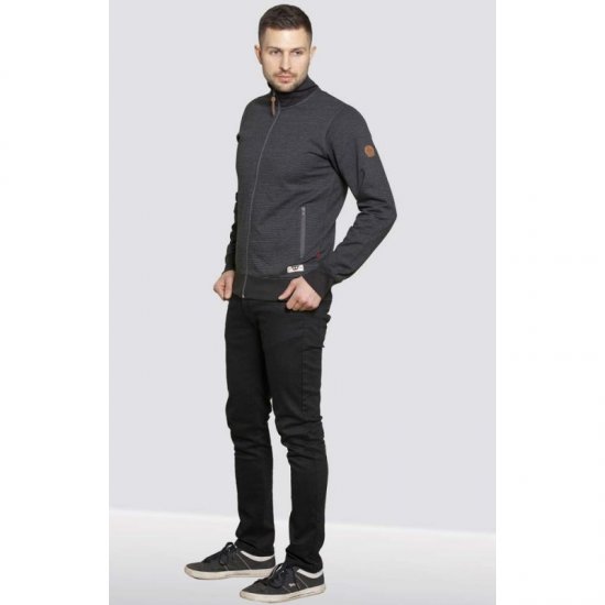 D555 Buxton Full Zip Sweatshirt Black - Sudaderas - Sudaderas 2XL-12XL