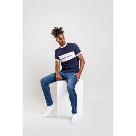 D555 Cullen T-shirt Navy - Camisetas - Camisetas - 2XL-14XL