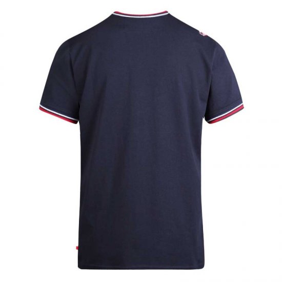 D555 Bates T-shirt Navy - Camisetas - Camisetas - 2XL-14XL