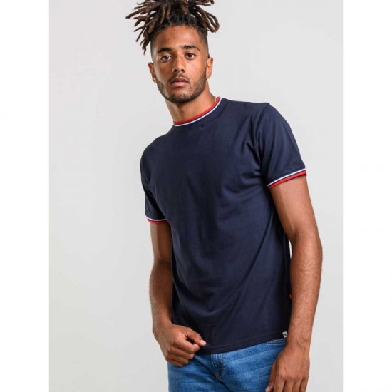 D555 Bates T-shirt Navy - Camisetas - Camisetas - 2XL-14XL