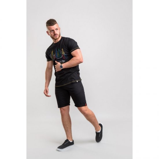 D555 Shelby T-shirt Black - Camisetas - Camisetas - 2XL-14XL