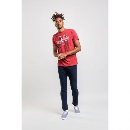 D555 Shelton T-shirt Red - Camisetas - Camisetas - 2XL-14XL