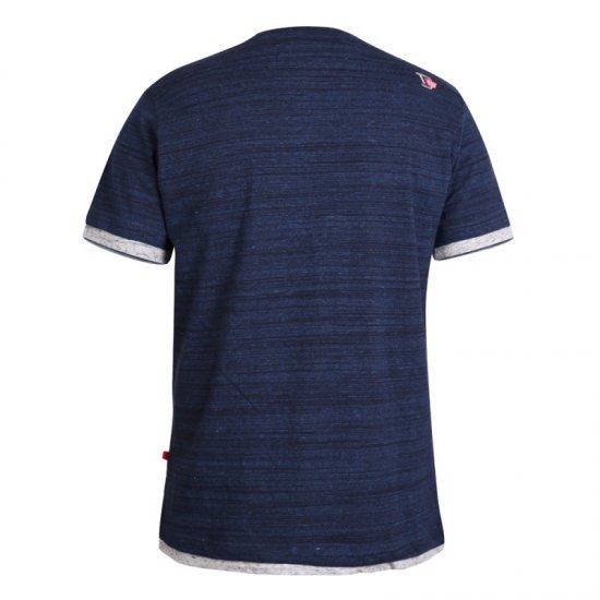 D555 Finn T-shirt Navy - Camisetas - Camisetas - 2XL-14XL
