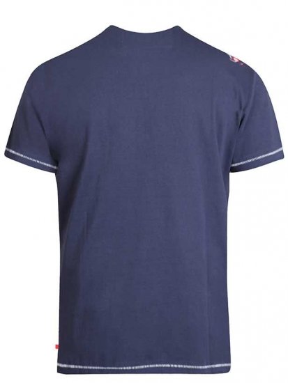 D555 Ronald T-shirt Navy - Camisetas - Camisetas - 2XL-14XL