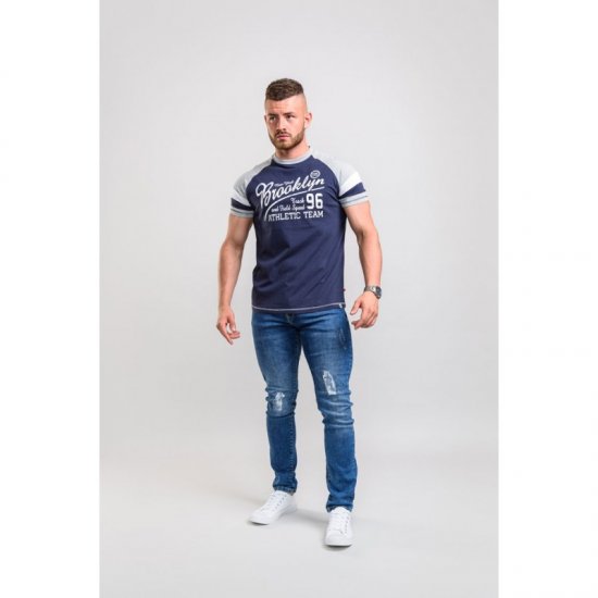 D555 Jones T-shirt Navy - Camisetas - Camisetas - 2XL-14XL