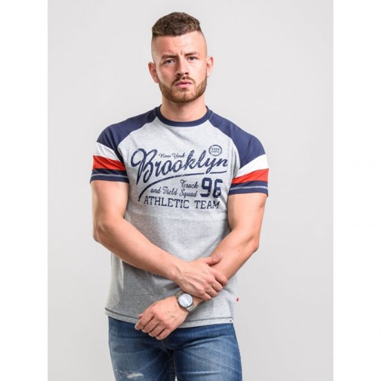 D555 Jones T-shirt Grey - Camisetas - Camisetas - 2XL-14XL