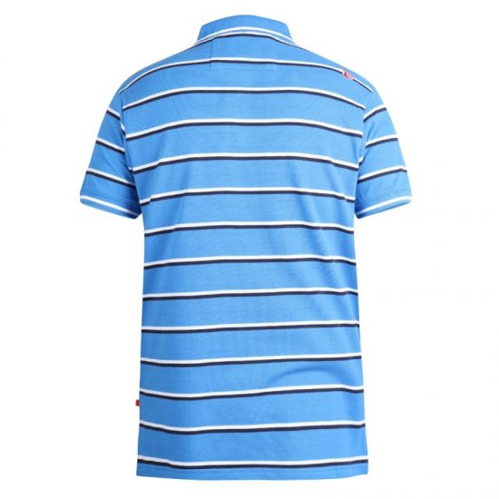 D555 Holmes Polo Blue - Polos - Polos 2XL-8XL