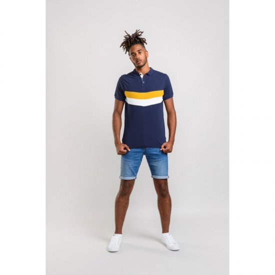 D555 Hopkins Polo Navy - Polos - Polos 2XL-8XL