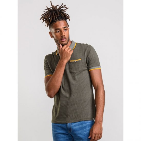 D555 Marshall Polo Khaki - Polos - Polos 2XL-8XL