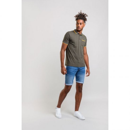 D555 Marshall Polo Khaki - Polos - Polos 2XL-8XL