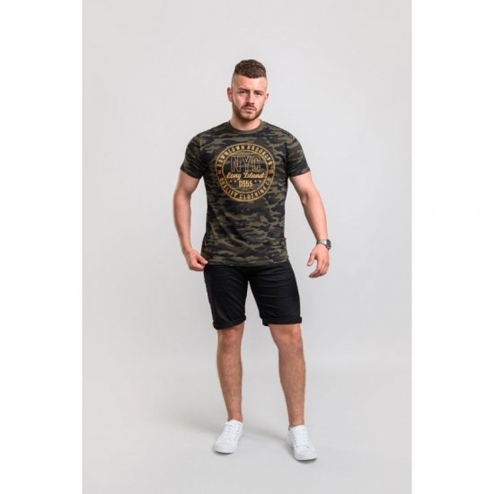 D555 Thompson T-shirt Jungle Camo - Camisetas - Camisetas - 2XL-14XL