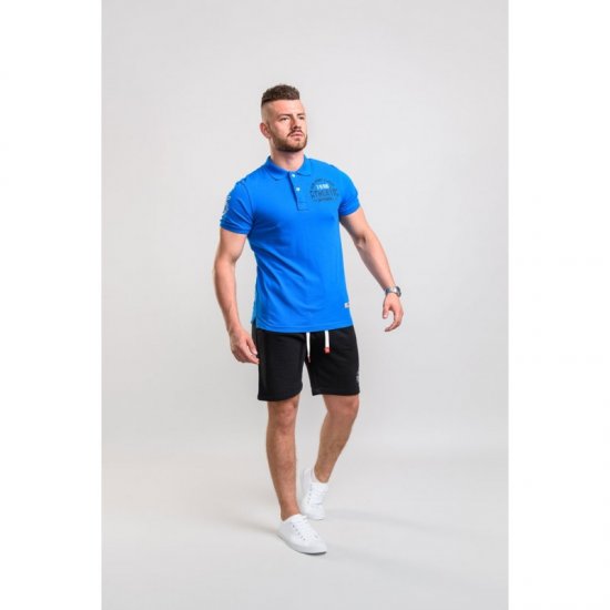 D555 Parker Polo Blue - Polos - Polos 2XL-8XL