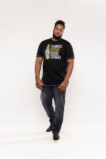 D555 Salford Save Water Drink Beer T-shirt Black - Camisetas - Camisetas - 2XL-14XL