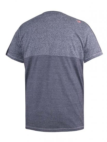 D555 Anson Originals Printed T-shirt Denim Marl - Camisetas - Camisetas - 2XL-14XL
