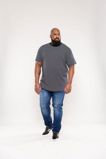 D555 Canton T-shirt Navy - Camisetas - Camisetas - 2XL-14XL