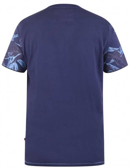 D555 BROMLEY Floral Panel Printed T-Shirt - Camisetas - Camisetas - 2XL-14XL