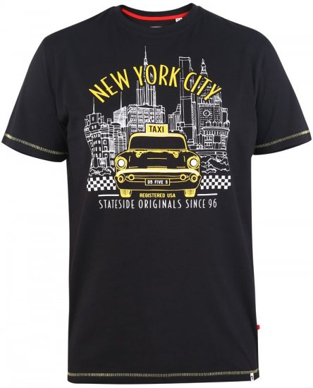 D555 WINGMORE Printed T-Shirt - Camisetas - Camisetas - 2XL-14XL